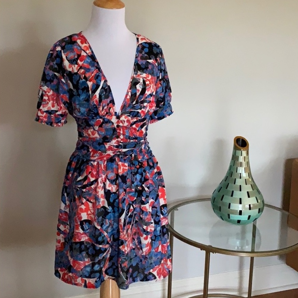 NWT Urban Outfitters Emmy Ruched Dress size small